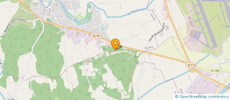 localisation de l'entreprise MONSIEUR DOMINIQUE DEFAUT  GRANS