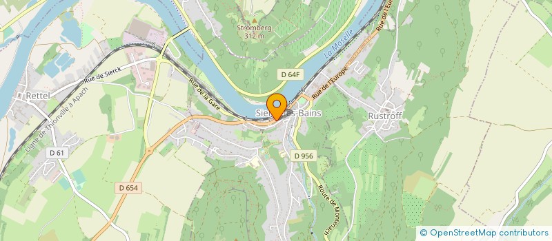 localisation de l'entreprise MONSIEUR DOMINIQUE DEFER  SIERCK-LES-BAINS