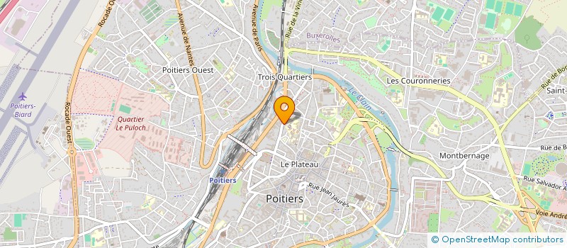 localisation de l'entreprise MONSIEUR DOMINIQUE DEGHETTO à POITIERS