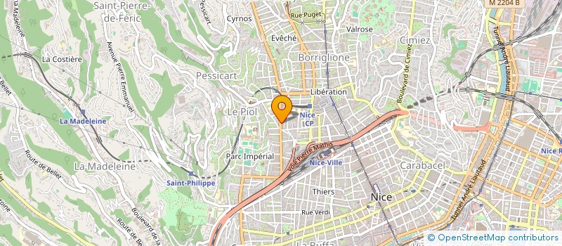 localisation de l'entreprise MONSIEUR DOMINIQUE DEGRAVE à NICE