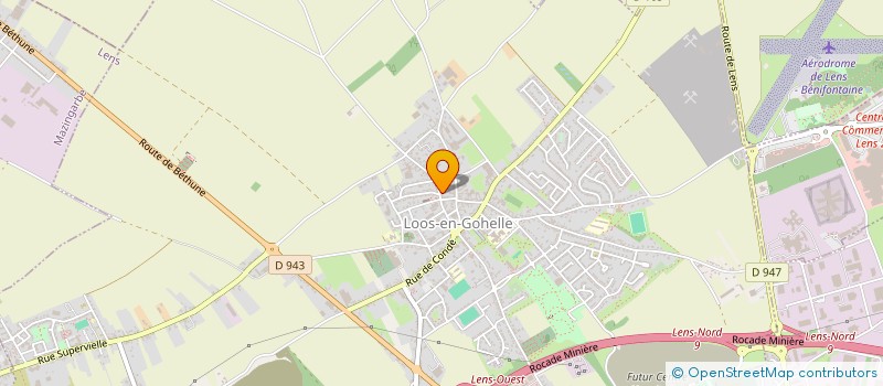 localisation de l'entreprise MONSIEUR DOMINIQUE DELACROIX  LOOS-EN-GOHELLE