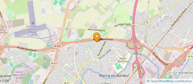 localisation de l'entreprise MONSIEUR DOMINIQUE DELANGUE à MARCQ-EN-BARŒUL