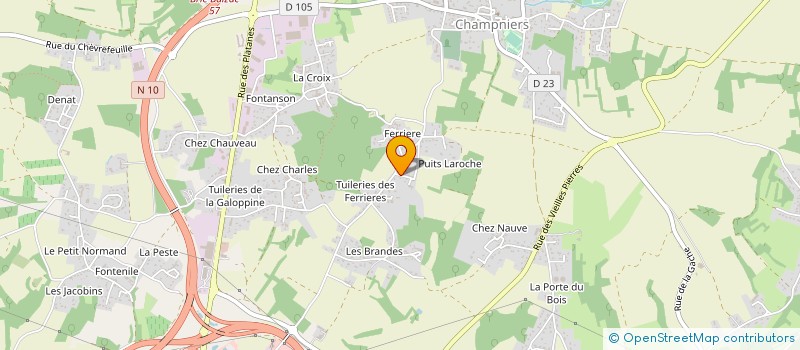 localisation de l'entreprise MONSIEUR DOMINIQUE DELAPLANCHE à VINDELLE
