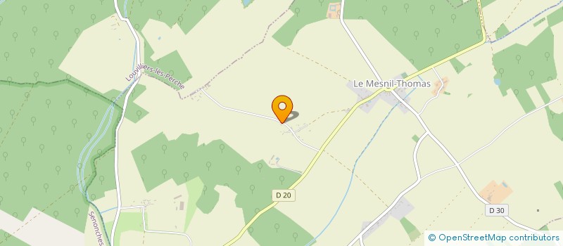 localisation de l'entreprise MONSIEUR DOMINIQUE DELATOUR à LE MESNIL-THOMAS