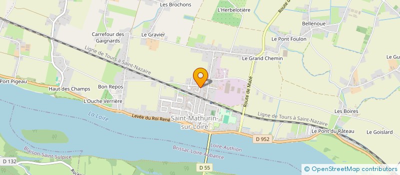 localisation de l'entreprise MONSIEUR DOMINIQUE DELATTRE à LOIRE-AUTHION