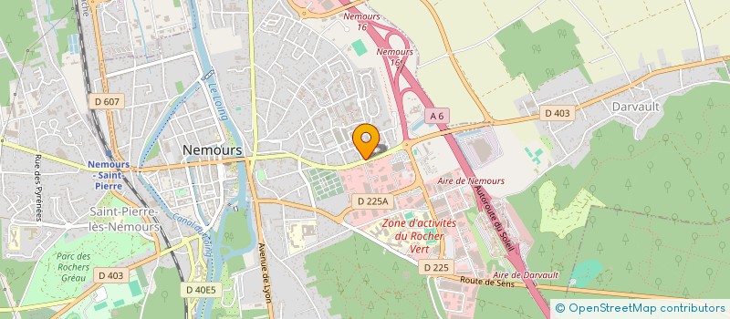 localisation de l'entreprise MONSIEUR DOMINIQUE DELFOUR à NEMOURS