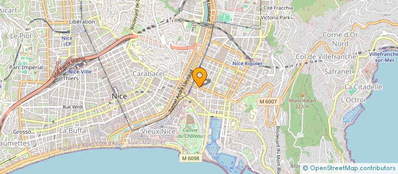 localisation de l'entreprise MONSIEUR DOMINIQUE DELOBELLE à NICE