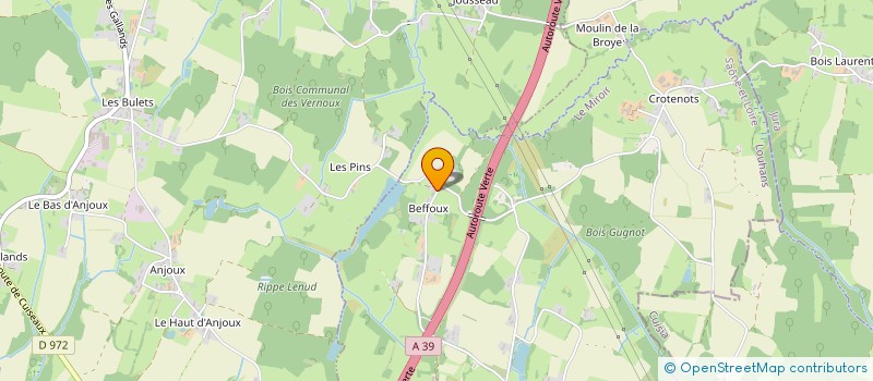 localisation de l'entreprise MONSIEUR DOMINIQUE DELORME  MIROIR (LE)