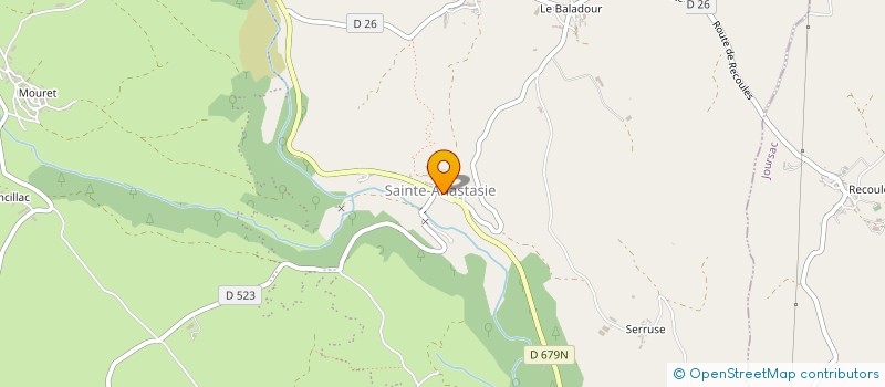 localisation de l'entreprise MONSIEUR DOMINIQUE DELORME à NEUSSARGUES EN PINATELLE