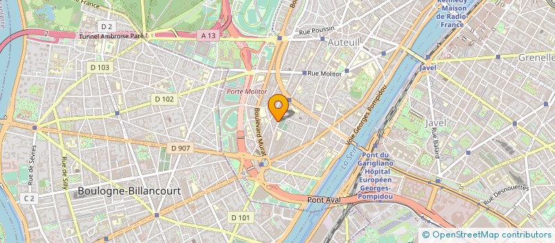 localisation de l'entreprise MONSIEUR DOMINIQUE DELOUCHE  PARIS