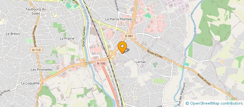 localisation de l'entreprise MONSIEUR DOMINIQUE DELOY à ALES