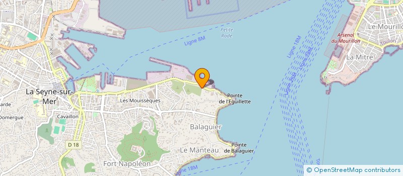 localisation de l'entreprise MONSIEUR DOMINIQUE DELOZANNE à LA SEYNE-SUR-MER