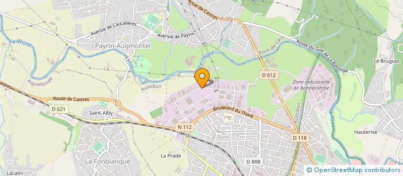 localisation de l'entreprise MONSIEUR DOMINIQUE DELRIEU à AUSSILLON