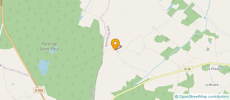 localisation de l'entreprise MONSIEUR DOMINIQUE DELYS à ROUVRES-LES-BOIS