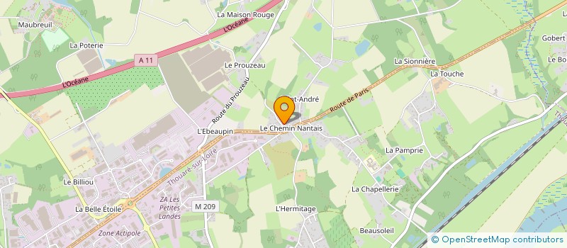 localisation de l'entreprise MONSIEUR DOMINIQUE DEMEULEMESTER  CARQUEFOU