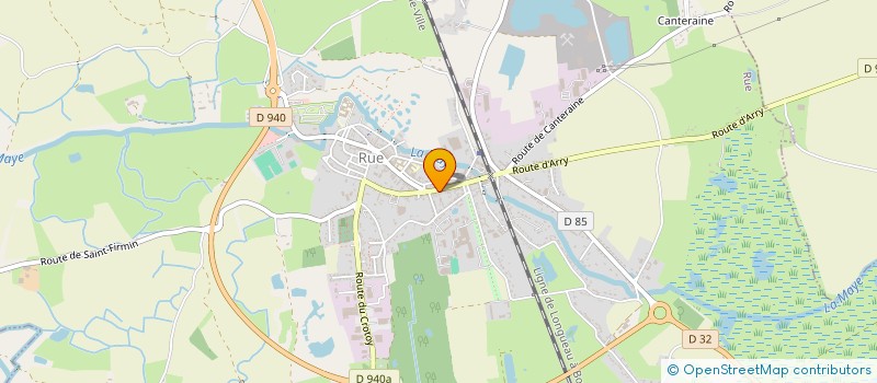 localisation de l'entreprise MONSIEUR DOMINIQUE DERCOURT  RUE