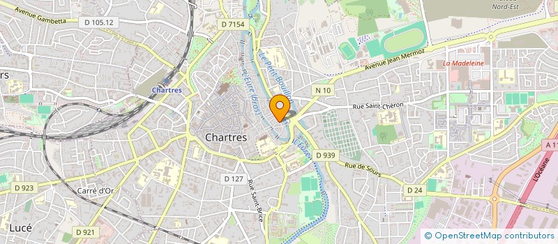 localisation de l'entreprise MONSIEUR DOMINIQUE DEREZ à CHARTRES