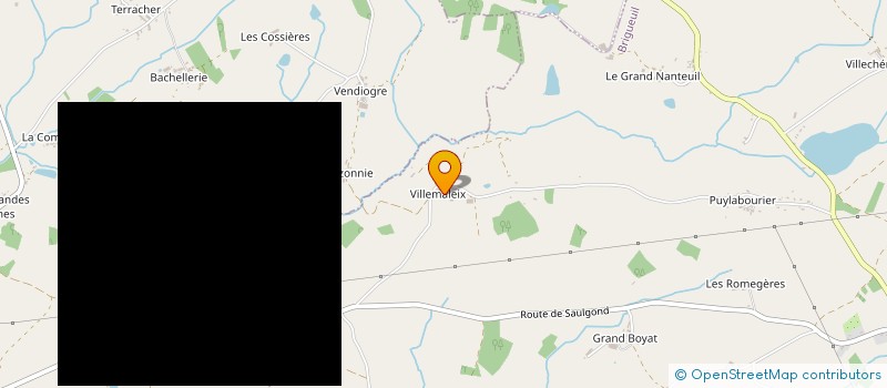 localisation de l'entreprise MONSIEUR DOMINIQUE DESAPHY  BRIGUEUIL