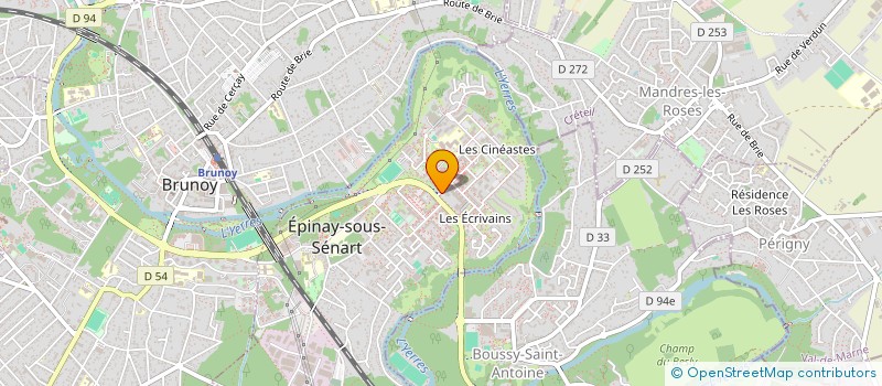 localisation de l'entreprise MONSIEUR DOMINIQUE DESCAMPS à EPINAY-SOUS-SENART