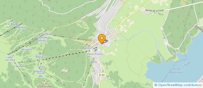 localisation de l'entreprise MONSIEUR DOMINIQUE DESMET  LES ANGLES