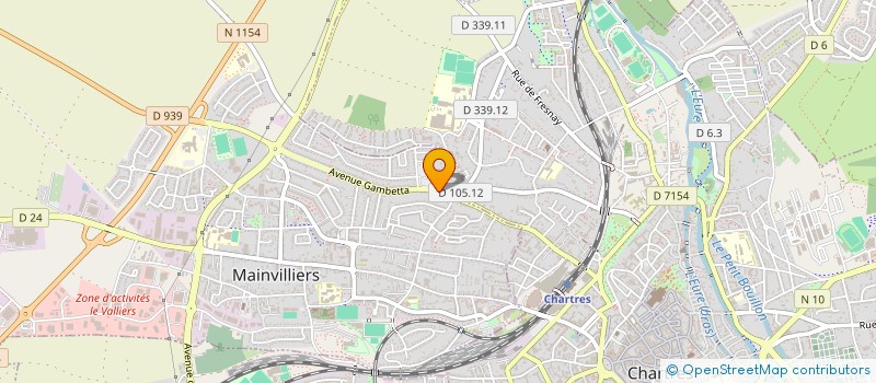 localisation de l'entreprise MONSIEUR DOMINIQUE DESRONDAUX à MAINVILLIERS