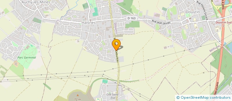 localisation de l'entreprise MONSIEUR DOMINIQUE DESSEIN  HAISNES