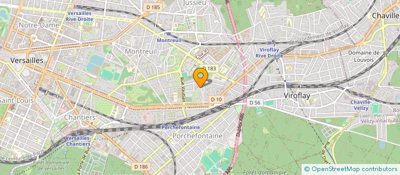 localisation de l'entreprise MONSIEUR DOMINIQUE DESTORS  VERSAILLES