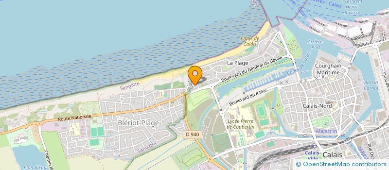 localisation de l'entreprise MONSIEUR DOMINIQUE DETANT  CALAIS