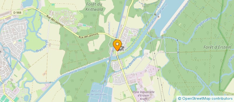 localisation de l'entreprise MONSIEUR DOMINIQUE DEUTSCH  ERSTEIN