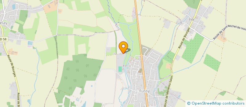 localisation de l'entreprise MONSIEUR DOMINIQUE DEVAUX  BOURGES