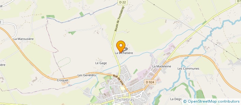 localisation de l'entreprise MONSIEUR DOMINIQUE DEVEAUX à TINCHEBRAY-BOCAGE