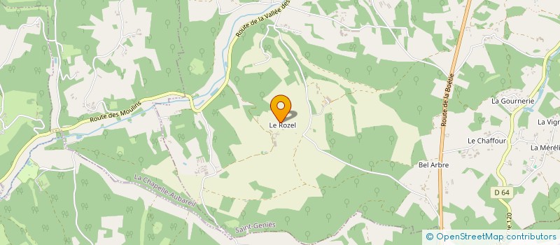 localisation de l'entreprise MONSIEUR DOMINIQUE DEVIERS  SAINT-GENIES