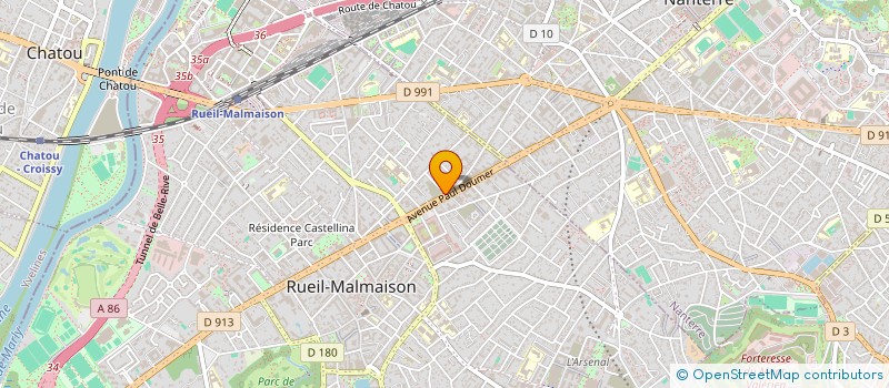 localisation de l'entreprise MONSIEUR DOMINIQUE DEVRED à RUEIL-MALMAISON
