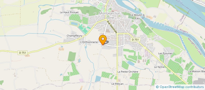 localisation de l'entreprise MONSIEUR DOMINIQUE DIGABEL à MAUGES-SUR-LOIRE