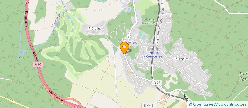 localisation de l'entreprise MONSIEUR DOMINIQUE DIGEON  PRESLES