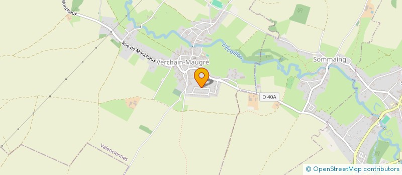 localisation de l'entreprise MONSIEUR DOMINIQUE DINAUT à VERCHAIN-MAUGRE