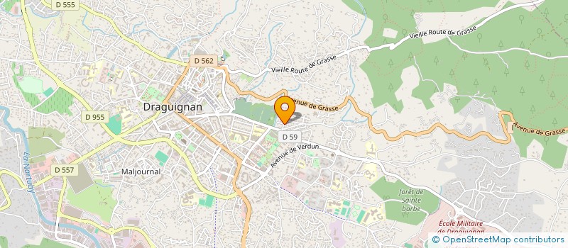 localisation de l'entreprise MONSIEUR DOMINIQUE DOMINIQUE DE FALANDRE  DRAGUIGNAN