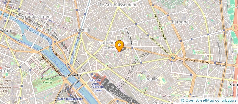 localisation de l'entreprise MONSIEUR DOMINIQUE DONDAIN  PARIS