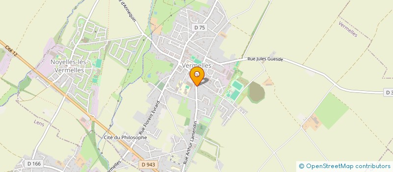 localisation de l'entreprise MONSIEUR DOMINIQUE DONDAINE  VERMELLES