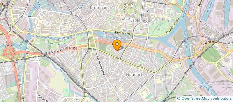 localisation de l'entreprise MONSIEUR DOMINIQUE DOPPIA à STRASBOURG