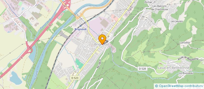 localisation de l'entreprise MONSIEUR DOMINIQUE DOSSENA  VILLARD-BONNOT