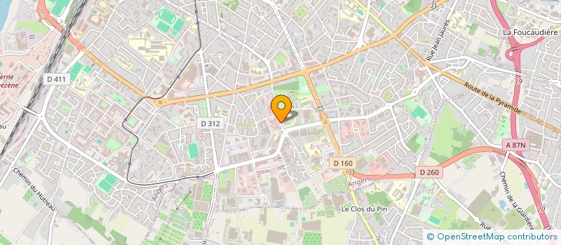 localisation de l'entreprise MONSIEUR DOMINIQUE DOUCELIN à ANGERS