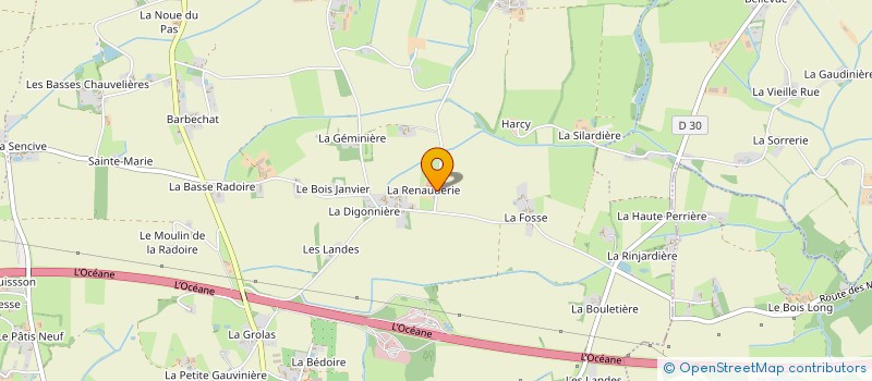 localisation de l'entreprise MONSIEUR DOMINIQUE DRAPEAU à LOIREAUXENCE
