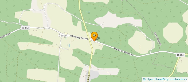 localisation de l'entreprise MONSIEUR DOMINIQUE DUBOURG  LESGOR