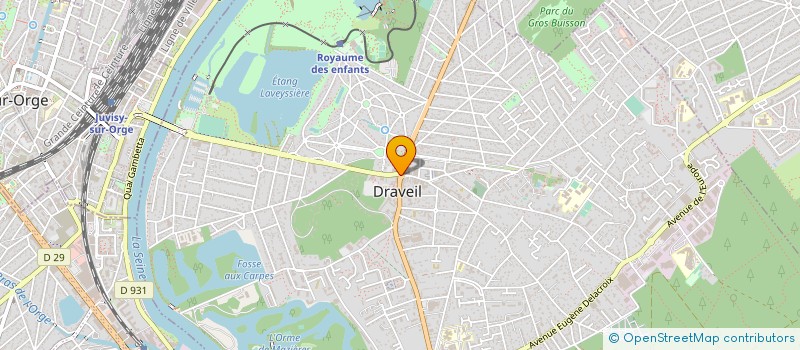localisation de l'entreprise MONSIEUR DOMINIQUE DUCASTEL à DRAVEIL