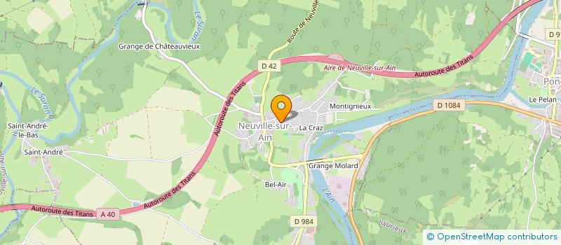 localisation de l'entreprise MONSIEUR DOMINIQUE DUCHEMIN à NEUVILLE-SUR-AIN