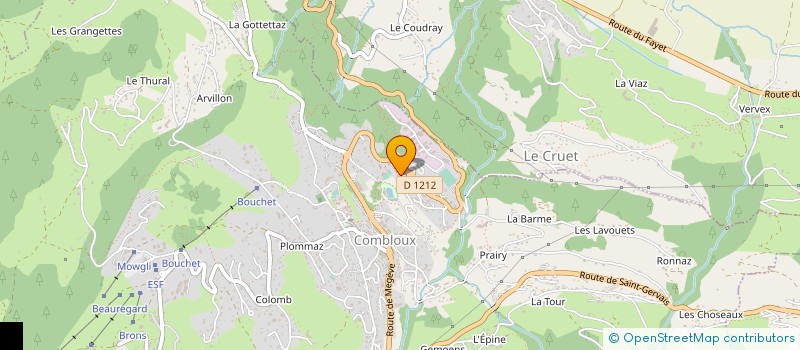 localisation de l'entreprise MONSIEUR DOMINIQUE DUCREY  COMBLOUX