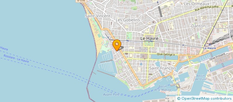 localisation de l'entreprise MONSIEUR DOMINIQUE DUFOUR à LE HAVRE