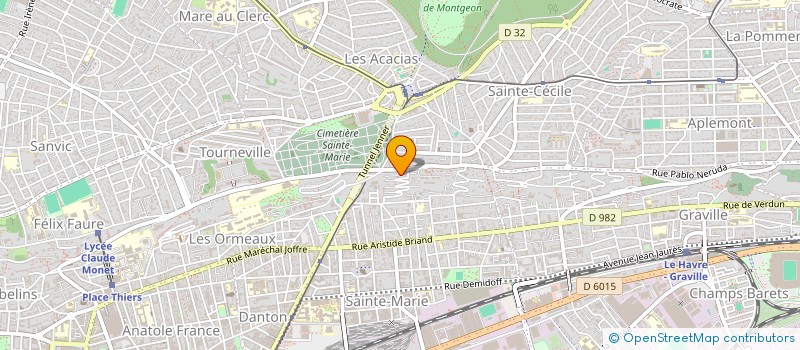 localisation de l'entreprise MONSIEUR DOMINIQUE DUHAYON à LE HAVRE