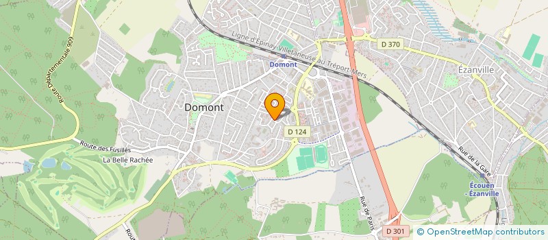 localisation de l'entreprise MONSIEUR DOMINIQUE DUMART  DOMONT